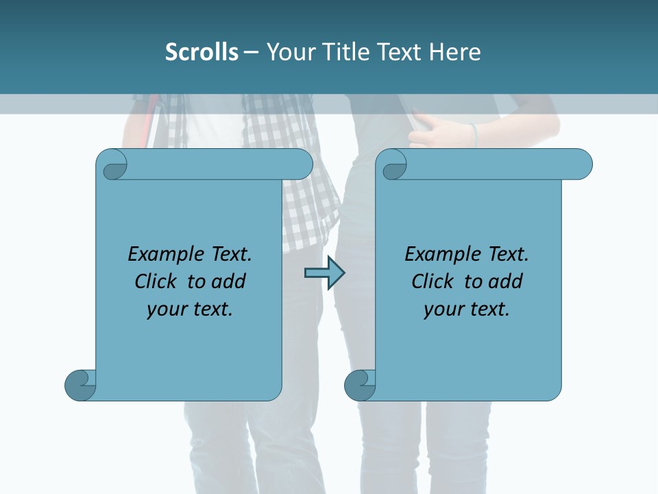 Satisfaction Teenage Thumbs PowerPoint Template