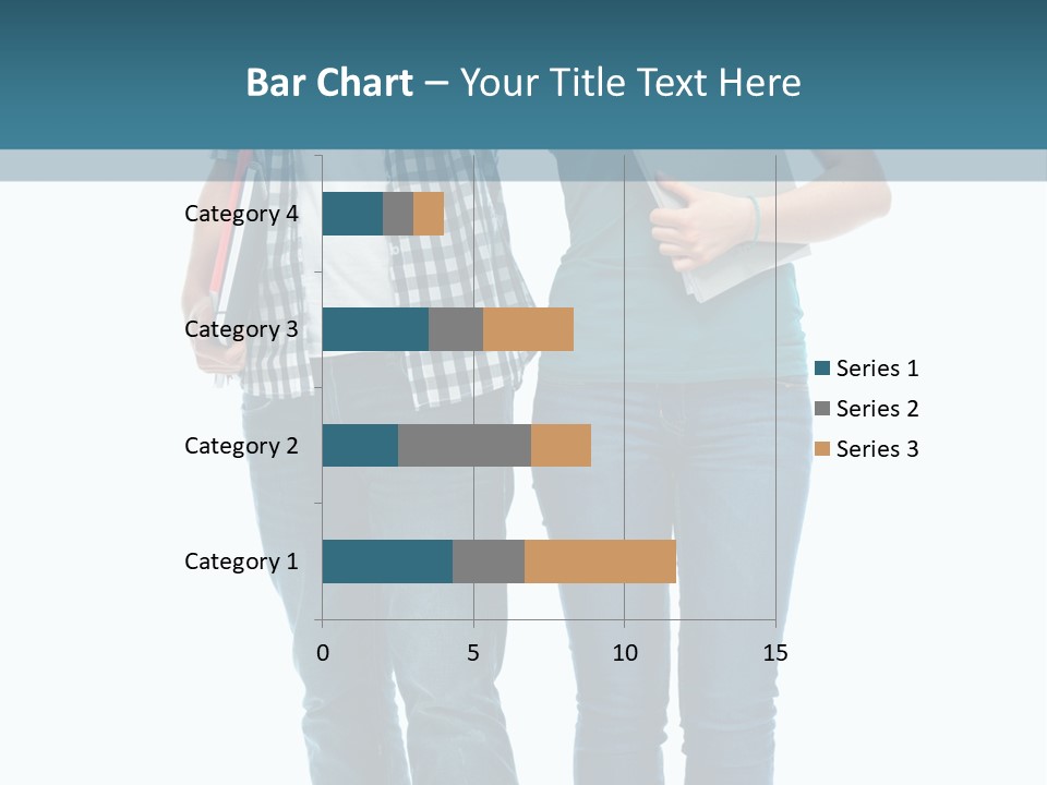 Satisfaction Teenage Thumbs PowerPoint Template