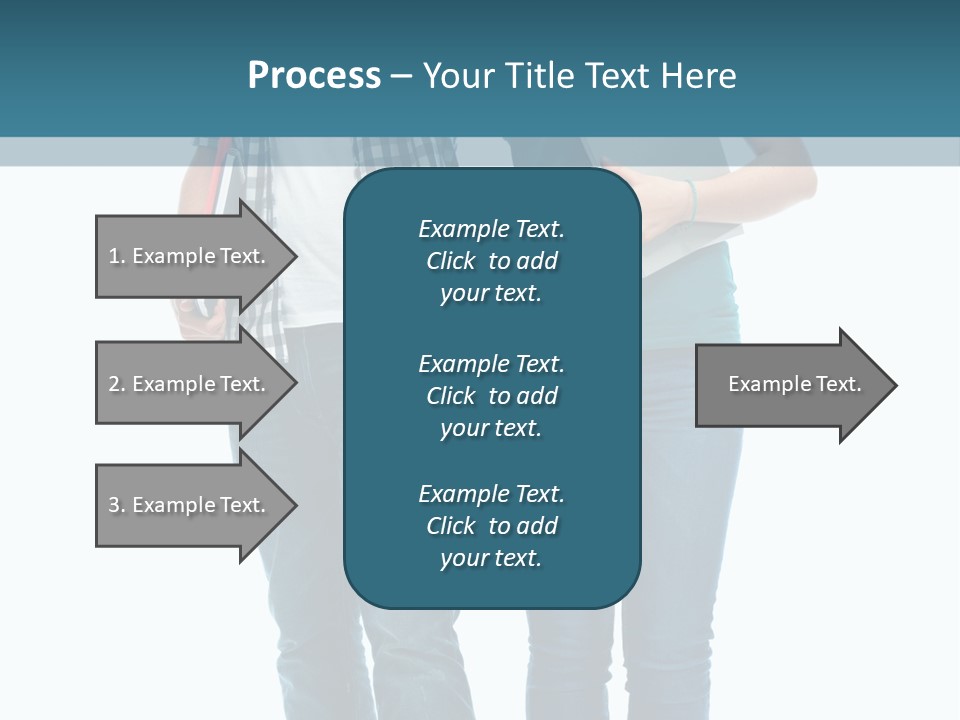 Satisfaction Teenage Thumbs PowerPoint Template