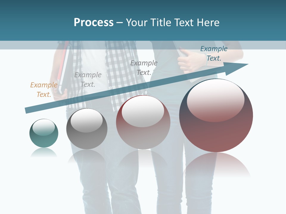 Satisfaction Teenage Thumbs PowerPoint Template