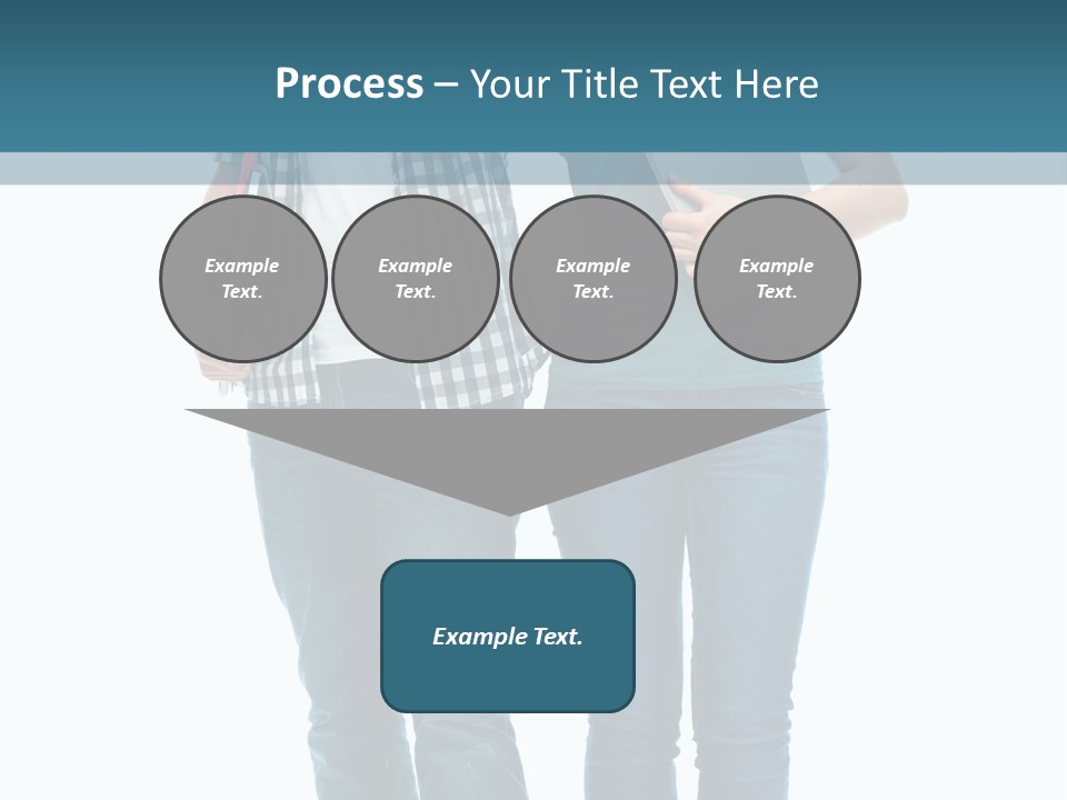 Satisfaction Teenage Thumbs PowerPoint Template