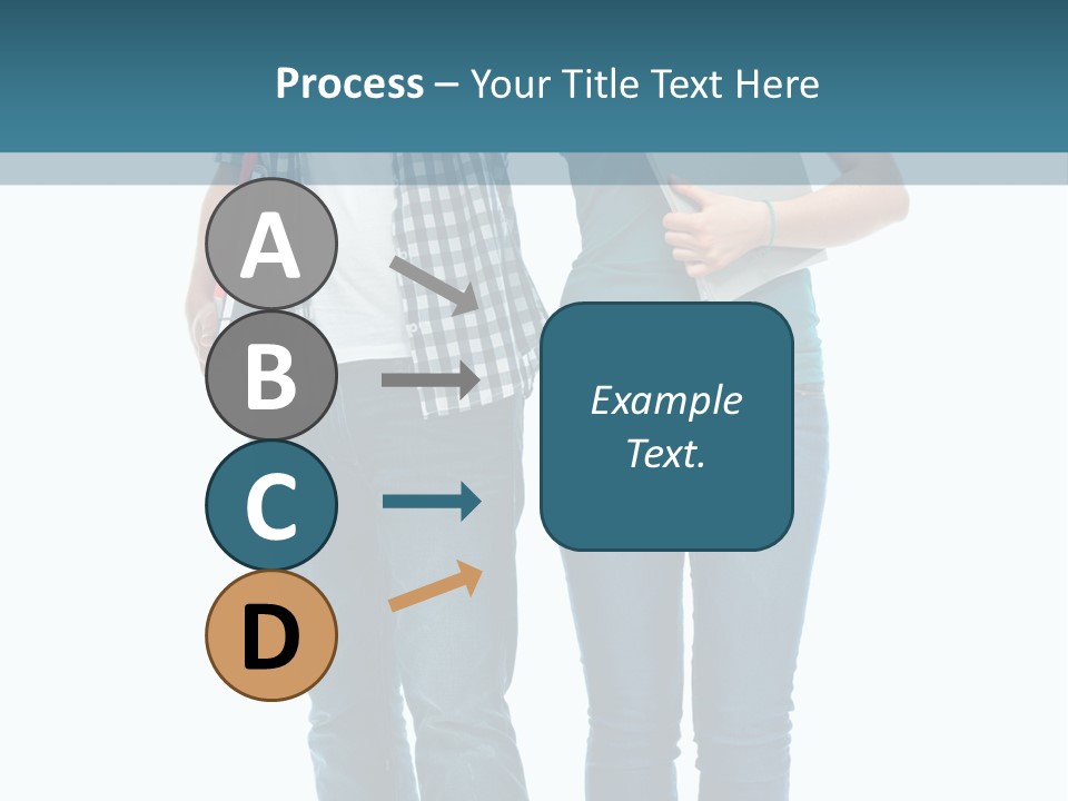 Satisfaction Teenage Thumbs PowerPoint Template