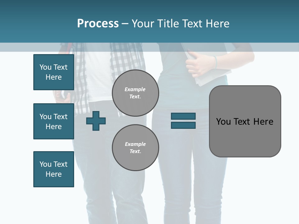 Satisfaction Teenage Thumbs PowerPoint Template