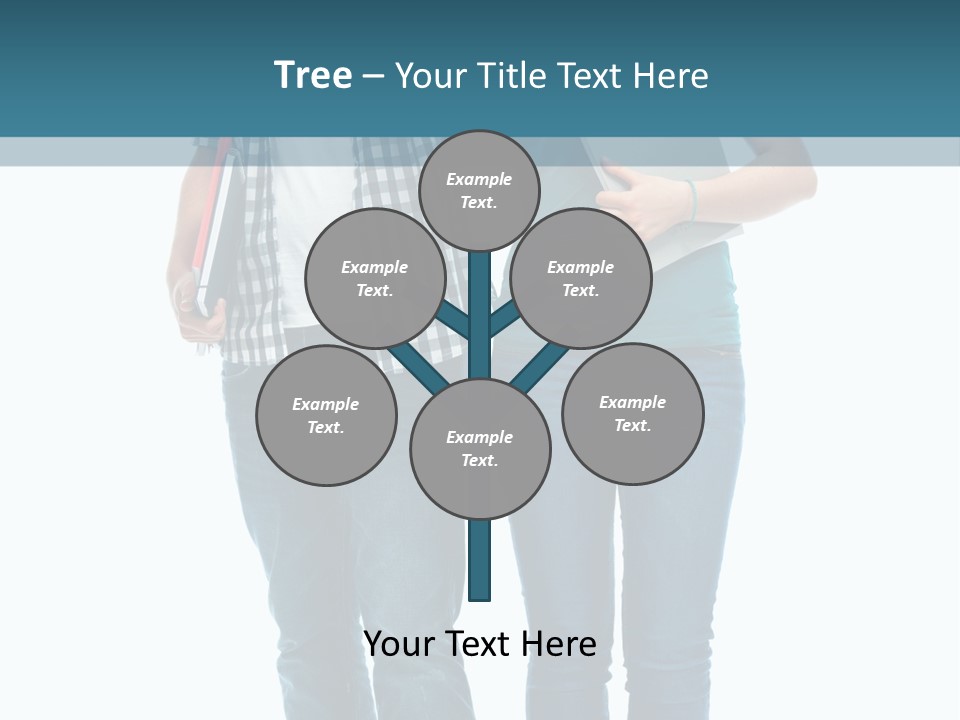 Satisfaction Teenage Thumbs PowerPoint Template