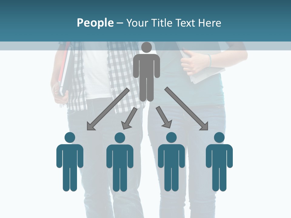 Satisfaction Teenage Thumbs PowerPoint Template