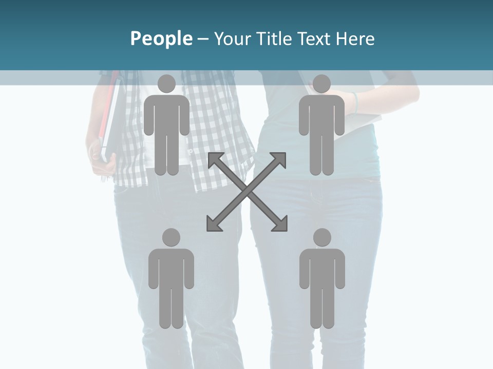 Satisfaction Teenage Thumbs PowerPoint Template