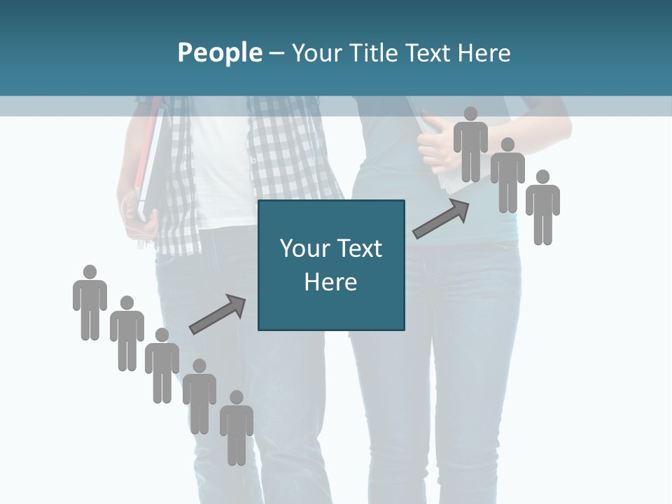 Satisfaction Teenage Thumbs PowerPoint Template