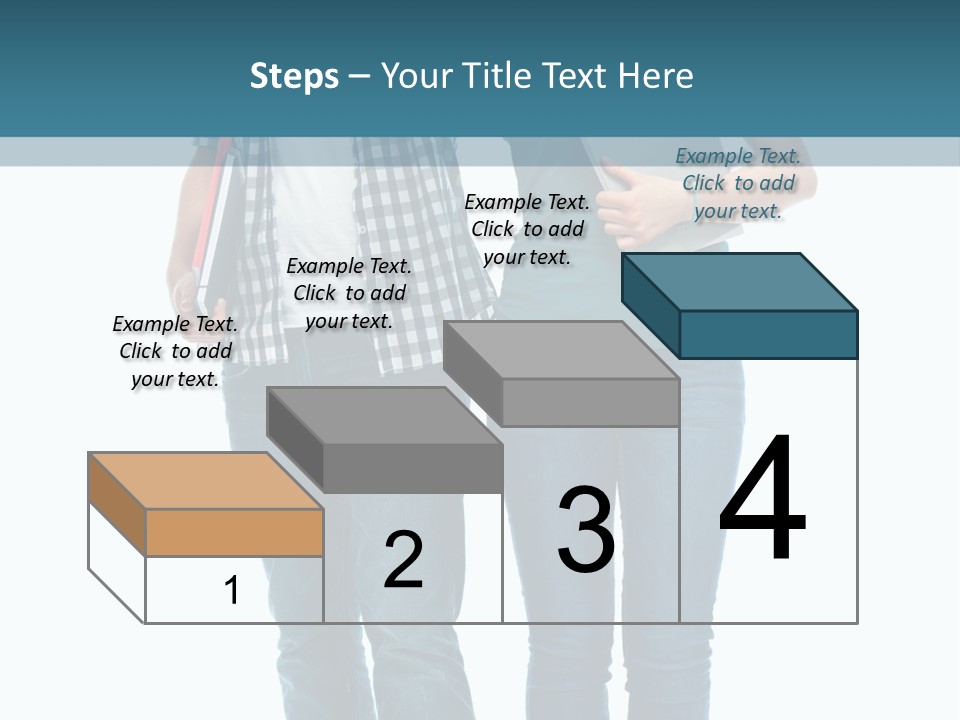 Satisfaction Teenage Thumbs PowerPoint Template