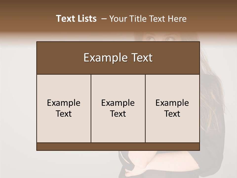 Standing Blue Cute PowerPoint Template
