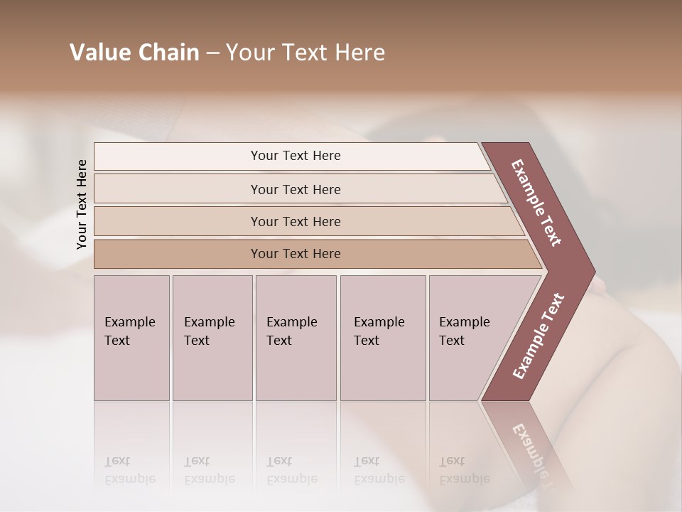 Beauty Man Tension PowerPoint Template
