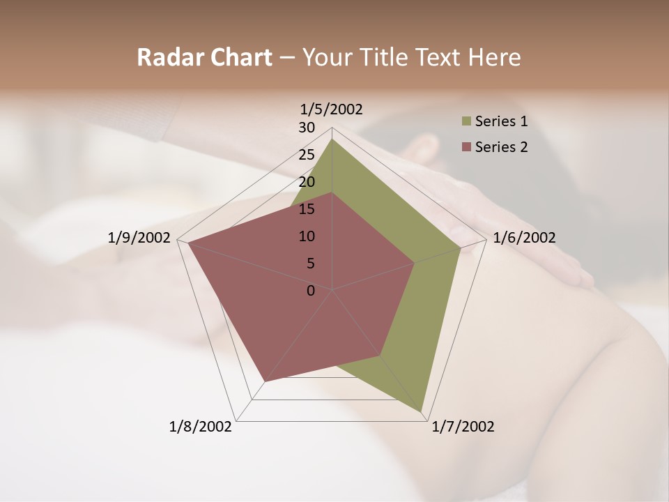 Beauty Man Tension PowerPoint Template