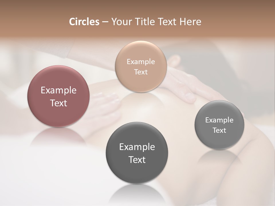 Beauty Man Tension PowerPoint Template