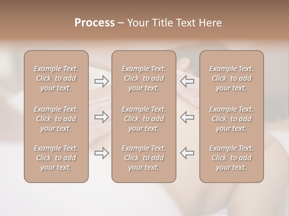 Beauty Man Tension PowerPoint Template