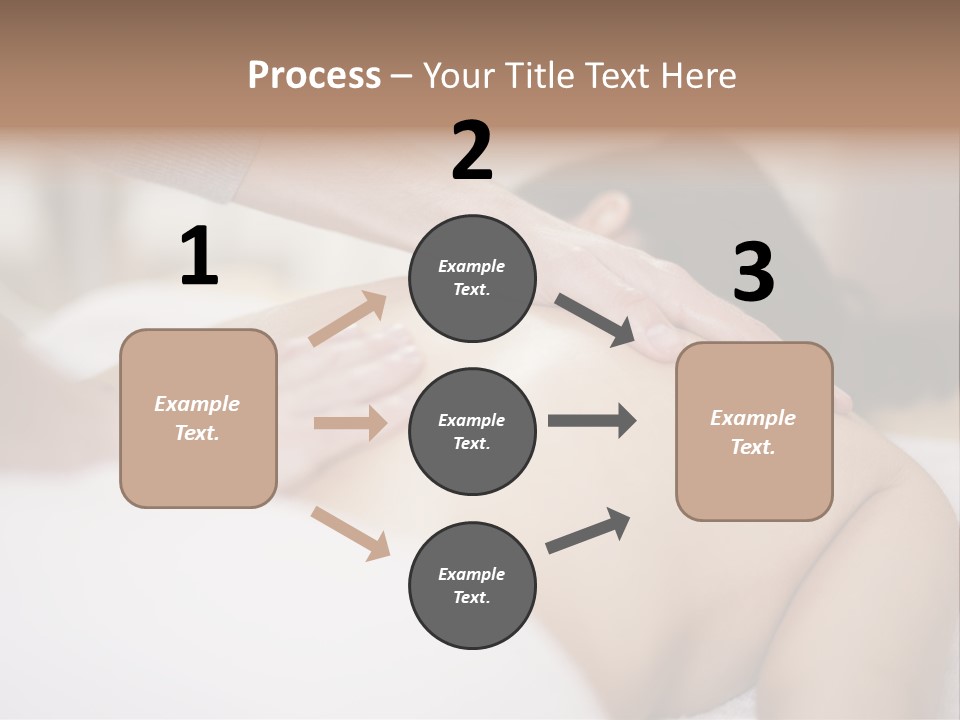 Beauty Man Tension PowerPoint Template