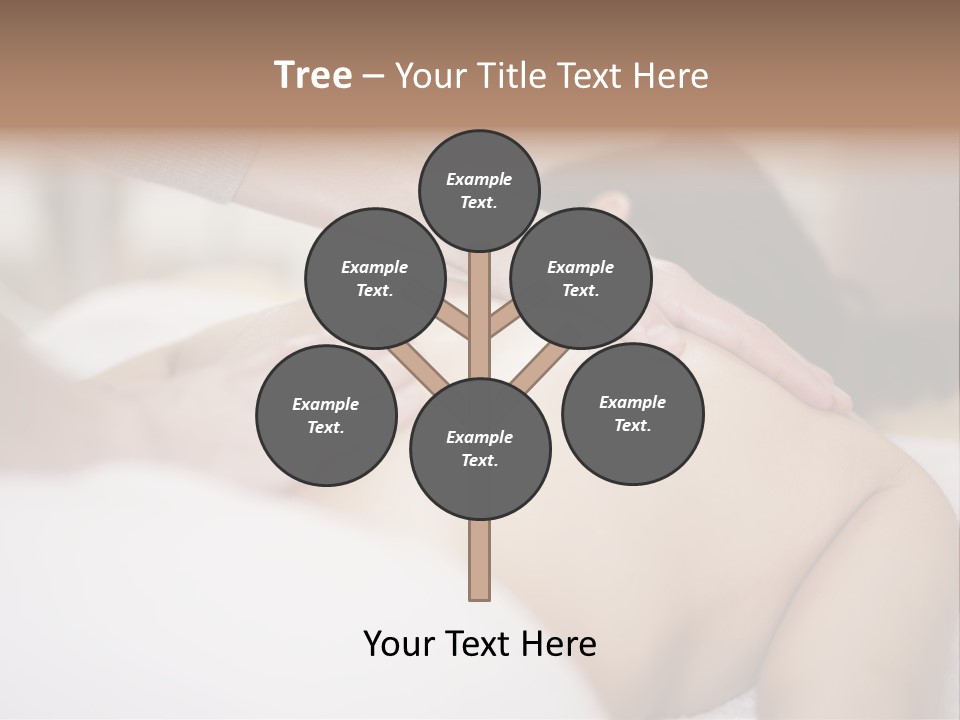 Beauty Man Tension PowerPoint Template