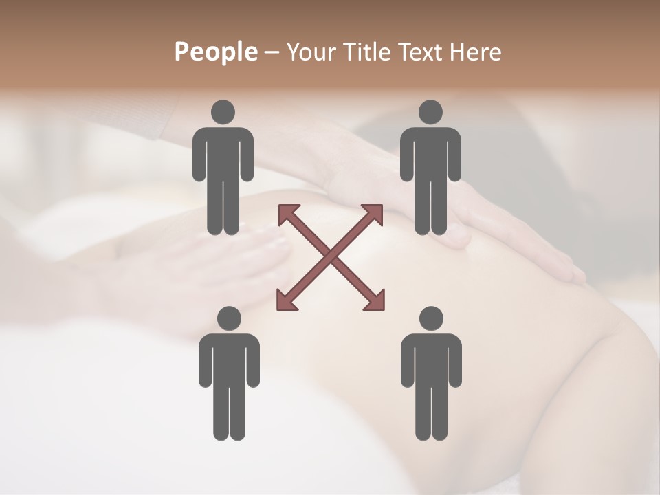 Beauty Man Tension PowerPoint Template