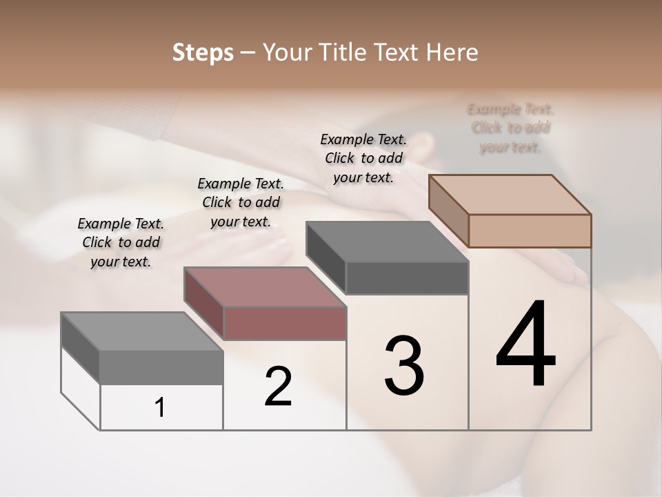 Beauty Man Tension PowerPoint Template