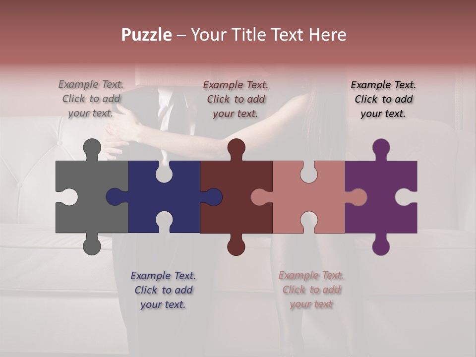 Cardboard Boy Meet PowerPoint Template