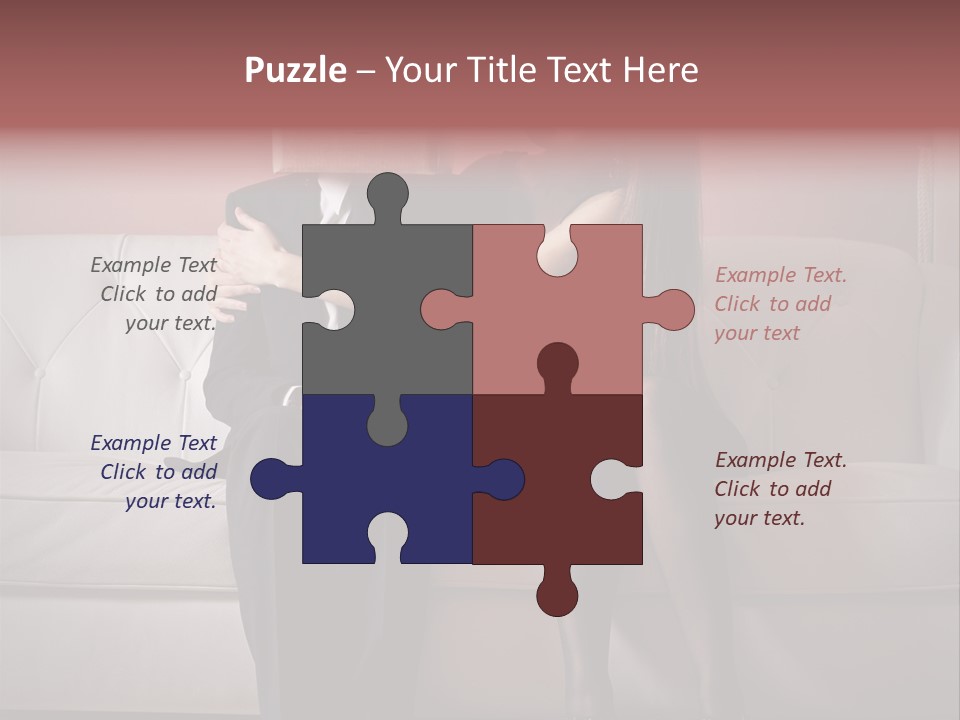 Cardboard Boy Meet PowerPoint Template