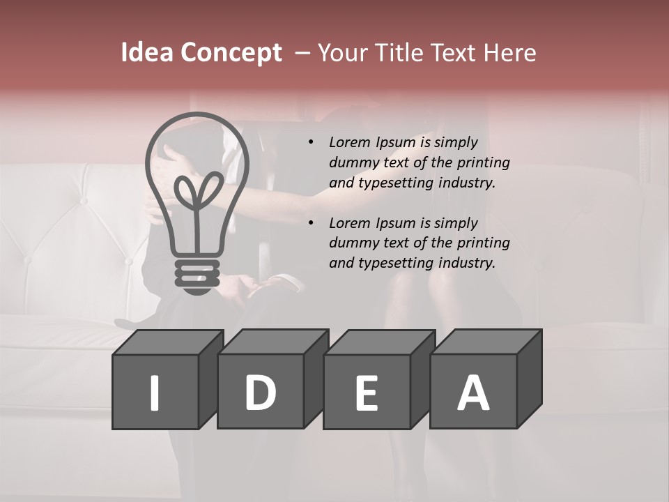 Cardboard Boy Meet PowerPoint Template