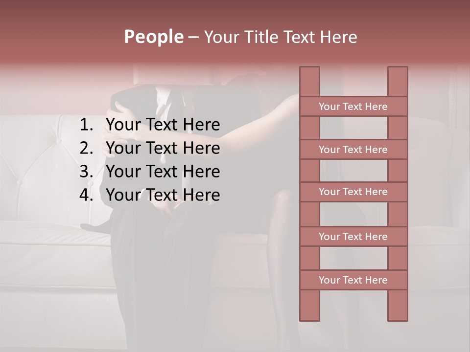 Cardboard Boy Meet PowerPoint Template