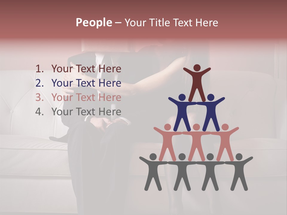 Cardboard Boy Meet PowerPoint Template