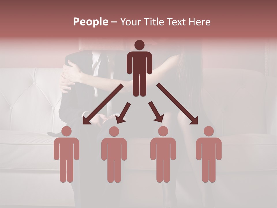 Cardboard Boy Meet PowerPoint Template