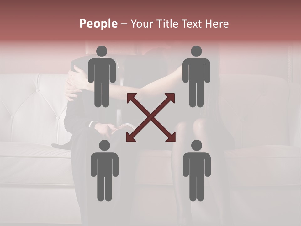 Cardboard Boy Meet PowerPoint Template