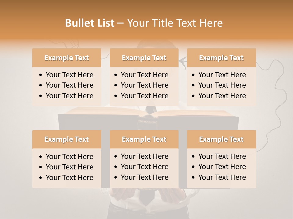 Businessman Ken Glasses PowerPoint Template