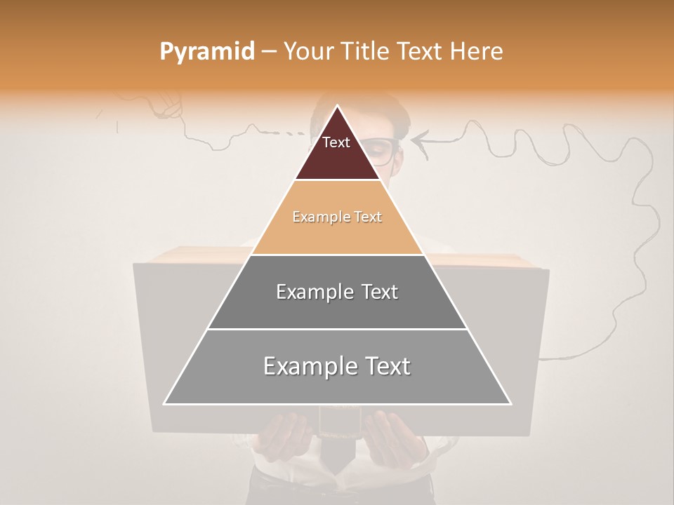 Businessman Ken Glasses PowerPoint Template