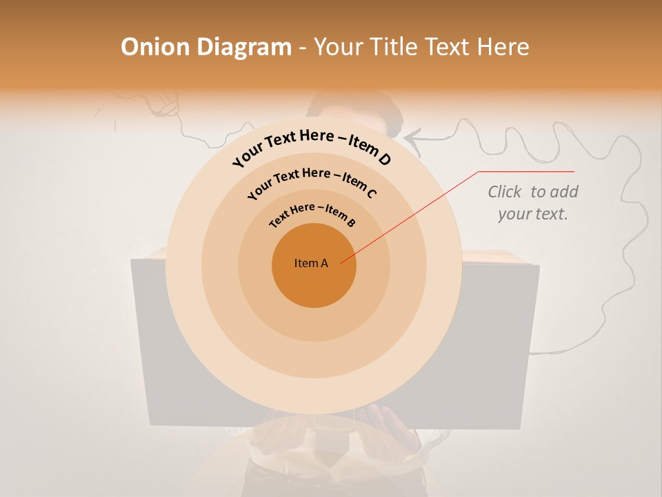 Businessman Ken Glasses PowerPoint Template