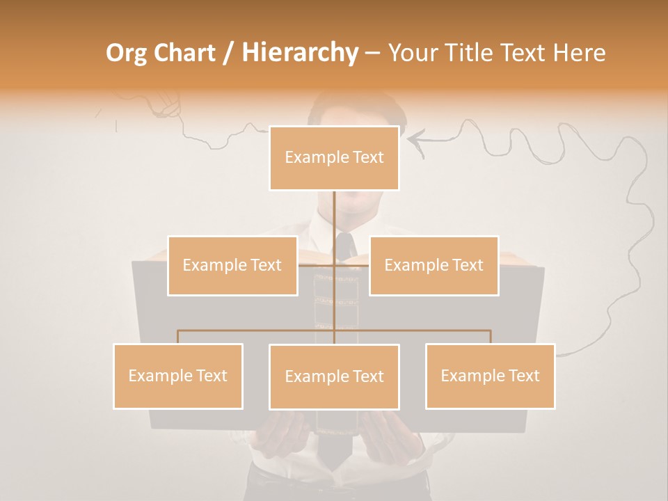 Businessman Ken Glasses PowerPoint Template