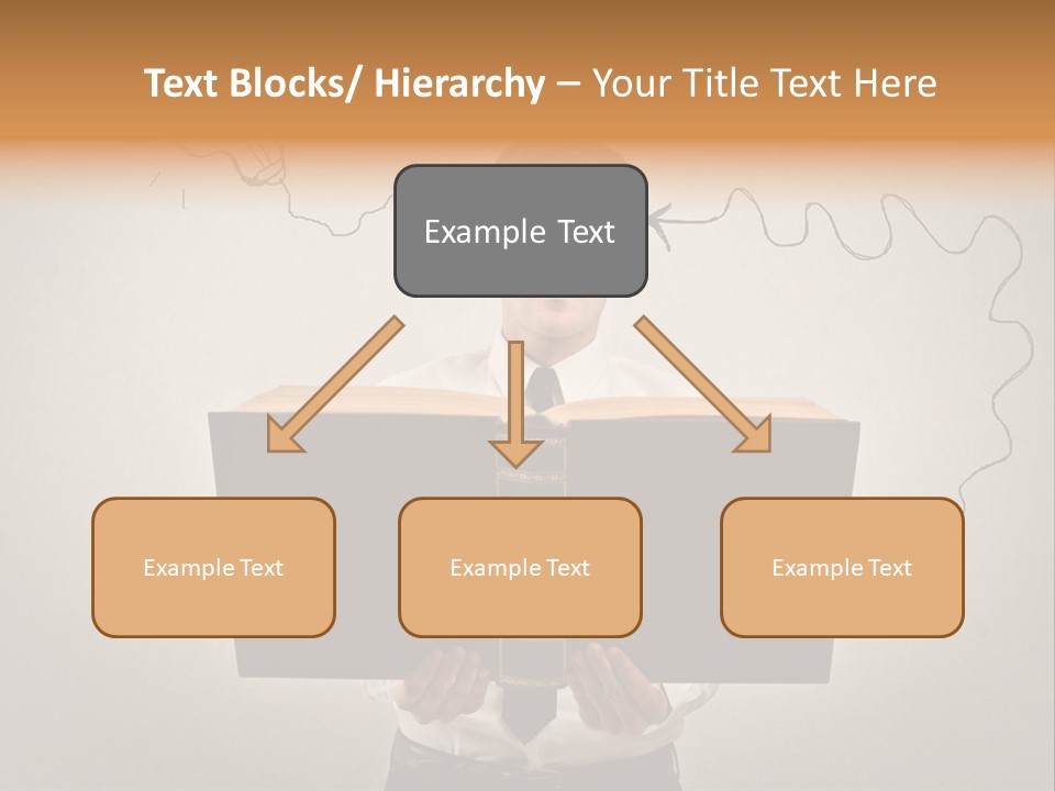 Businessman Ken Glasses PowerPoint Template