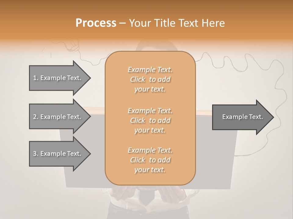 Businessman Ken Glasses PowerPoint Template