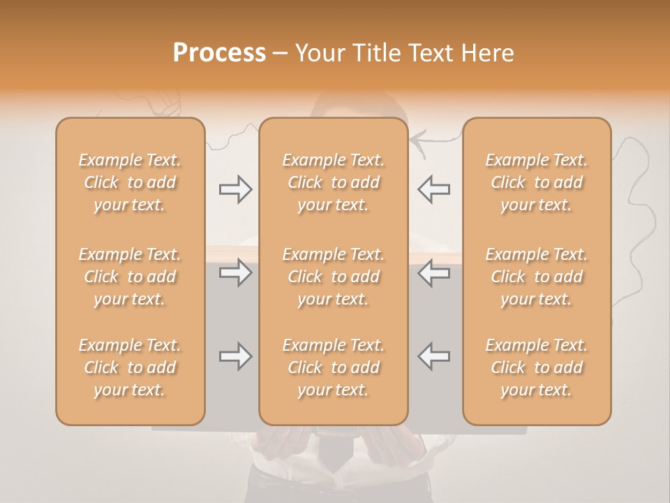 Businessman Ken Glasses PowerPoint Template