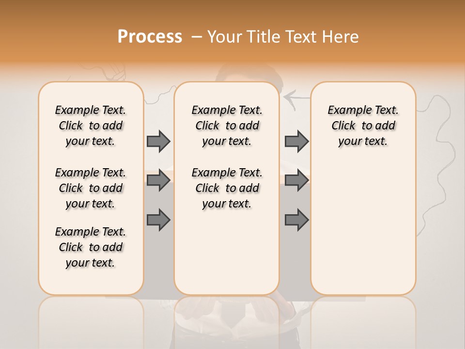 Businessman Ken Glasses PowerPoint Template