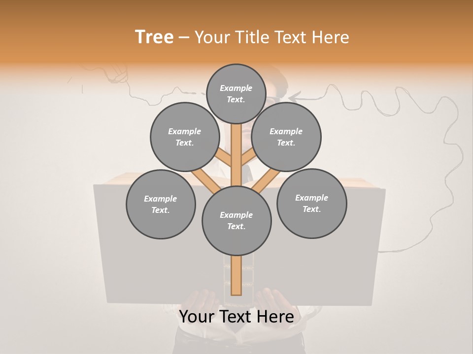 Businessman Ken Glasses PowerPoint Template