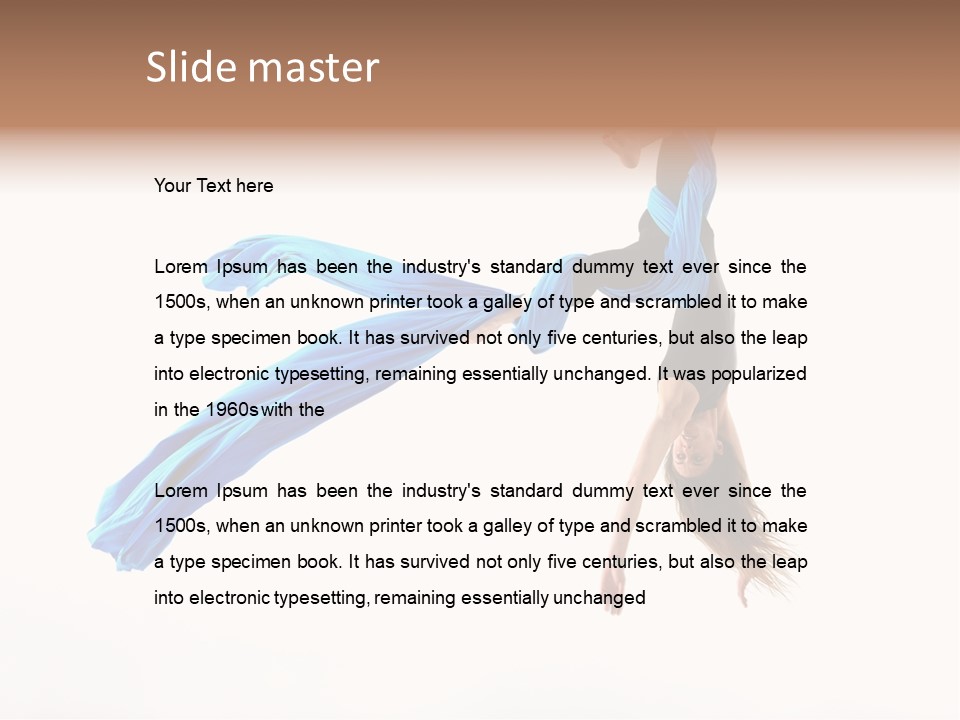 Performing Mid Air Extreme Sports PowerPoint Template