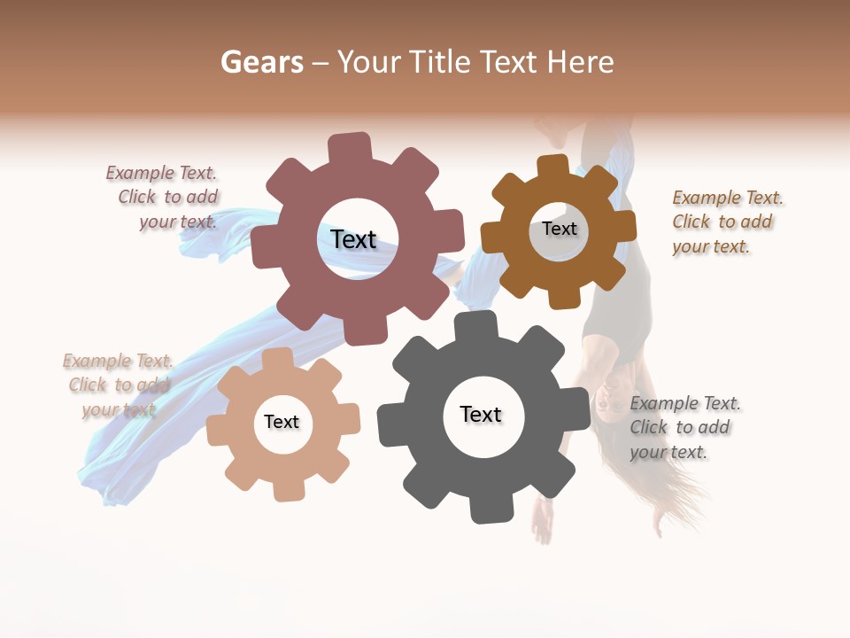 Performing Mid Air Extreme Sports PowerPoint Template