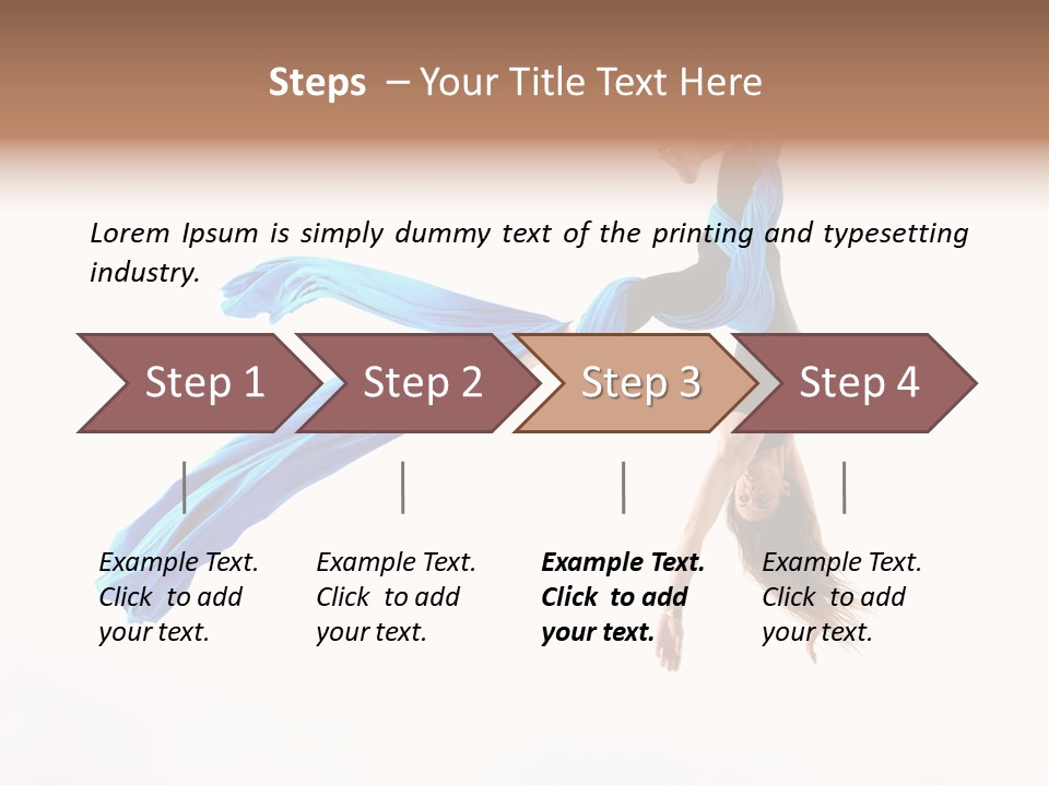 Performing Mid Air Extreme Sports PowerPoint Template