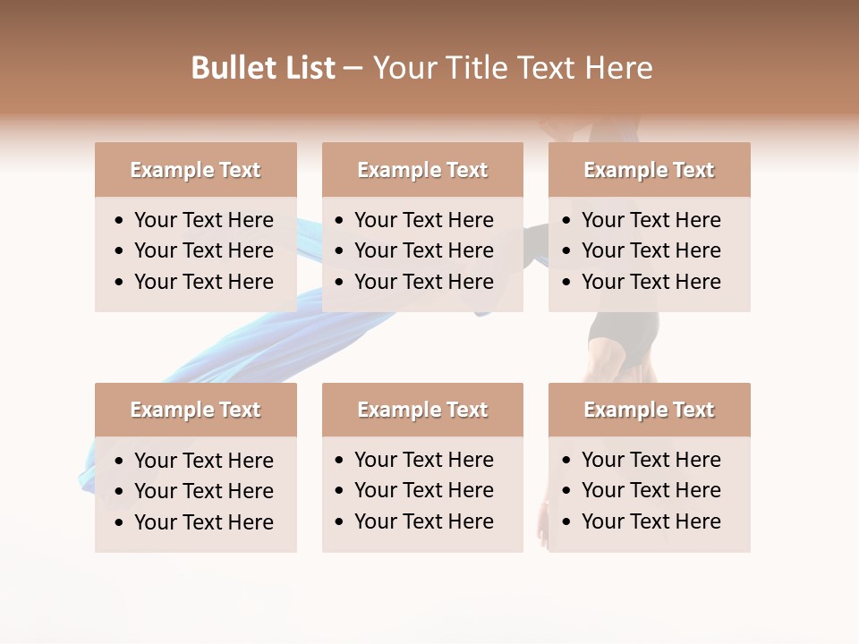 Performing Mid Air Extreme Sports PowerPoint Template