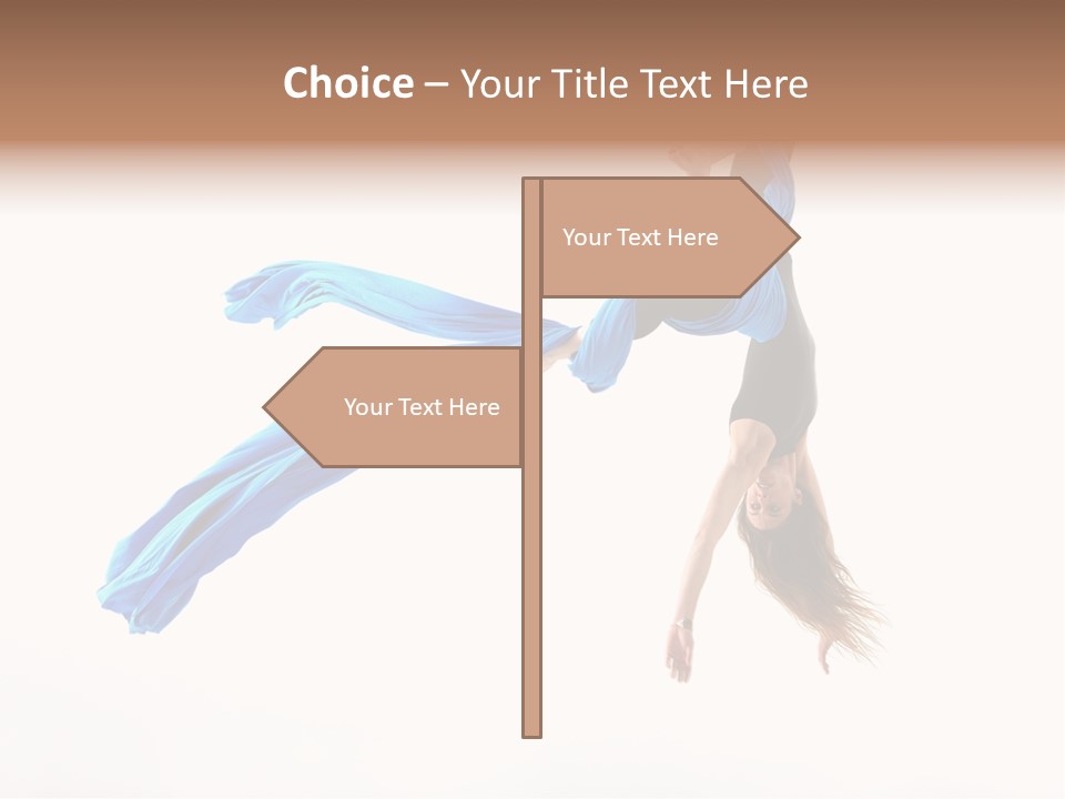 Performing Mid Air Extreme Sports PowerPoint Template