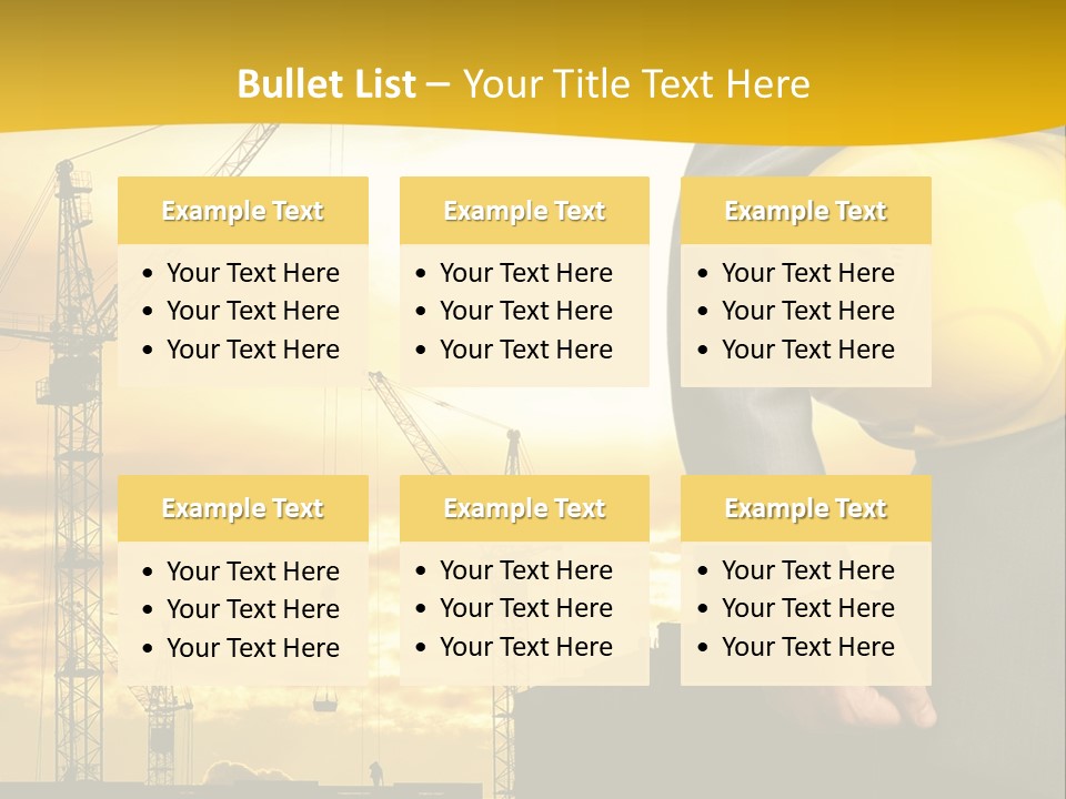 Contractor Uit Upervi Or PowerPoint Template