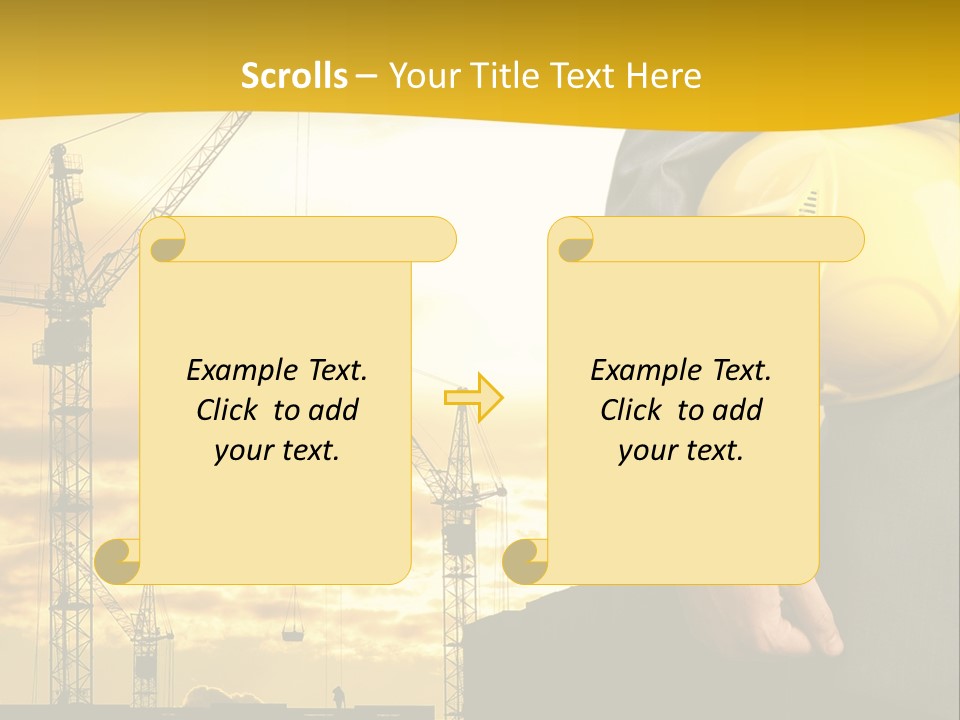 Contractor Uit Upervi Or PowerPoint Template