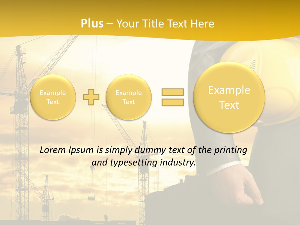 Contractor Uit Upervi Or PowerPoint Template