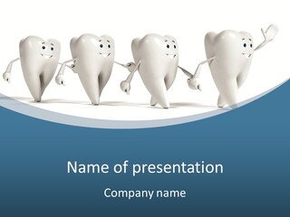 Health Tooth Mouth PowerPoint Template