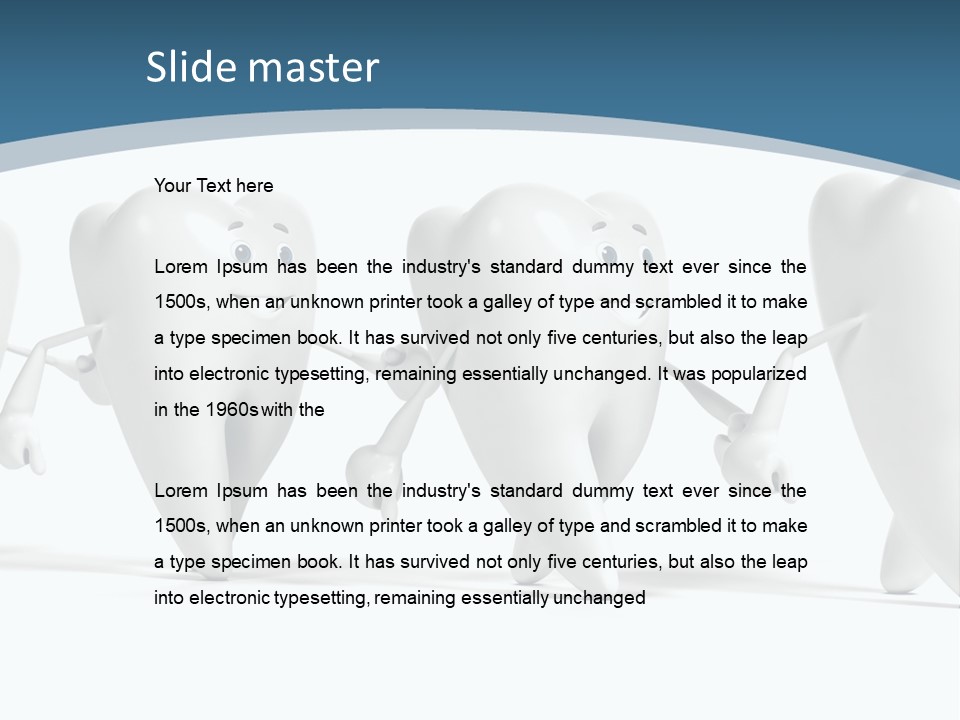 Health Tooth Mouth PowerPoint Template