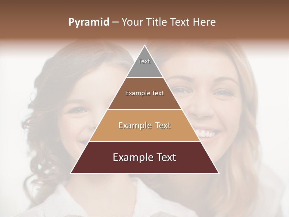 Lady Mature House PowerPoint Template