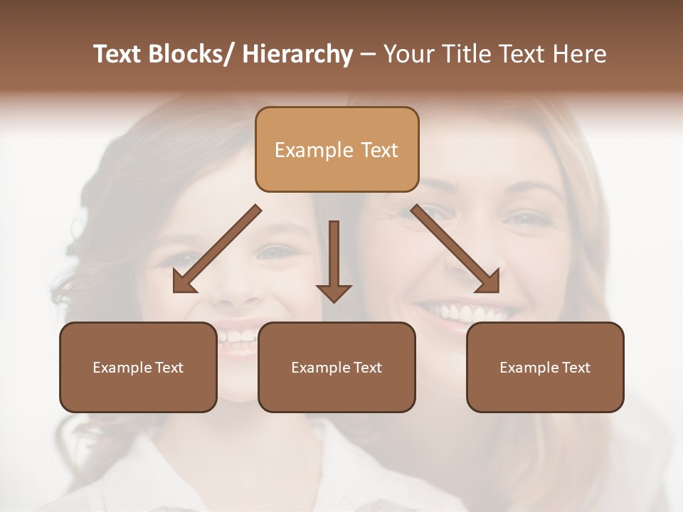 Lady Mature House PowerPoint Template