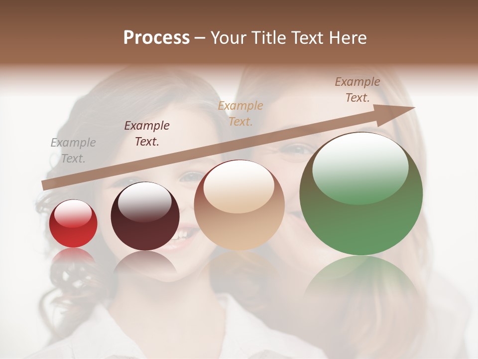 Lady Mature House PowerPoint Template